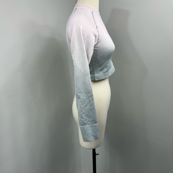 Gymshark Grey Ombre Crop Long Sleeve - Picture 11 of 16